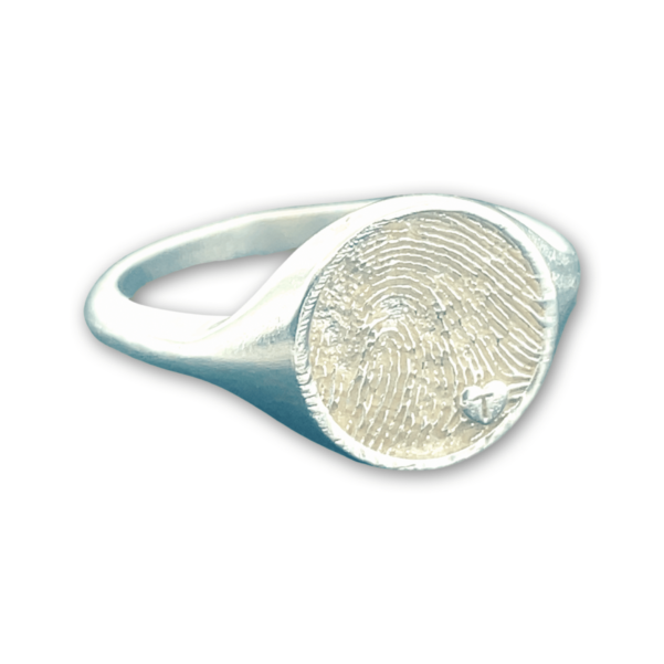 Uneik Jewellery - fingerprint name handprint footprint pawprint pet memorial keepsake gift 9ct gold sterling silver Melbourne Australia unique