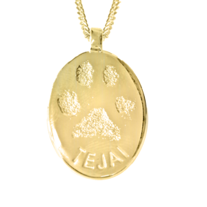 fingerprint name handprint footprint pawprint pet memorial keepsake gift 9ct gold sterling silver Melbourne Australia uneik jewellery unique