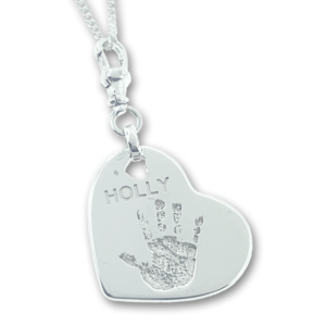 Personalized jewelry by Uneik Jewellery Australia. Made with fingerprint, handprint, footprints and names. 9ct gold and sterling silver.