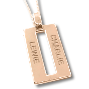 Uneik Jewellery - fingerprint name handprint footprint pawprint pet memorial keepsake gift 9ct gold sterling silver Melbourne Australia unique