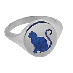 Cat ashes cremation ring