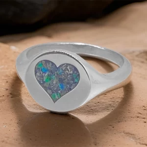 Ashes jewellery or cremation jewellery, made in Australia from 9ct Gold and Sterling Silver. Human and Pet ashes. Memorial Jewellery.